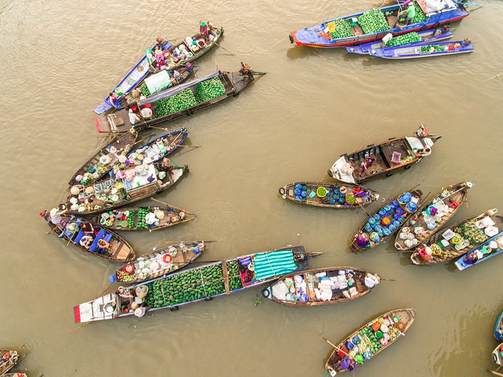 Cai Rang Floating Market